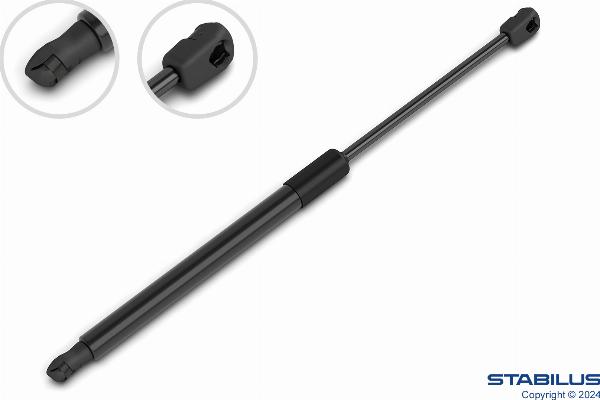 STABILUS 648681 - Газова пружина, кришка багажник autocars.com.ua