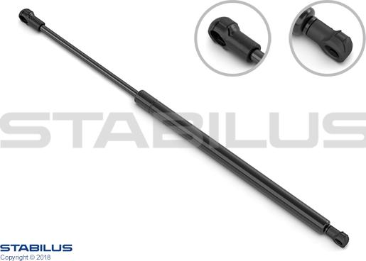 STABILUS 692893 - Газова пружина, дах autocars.com.ua