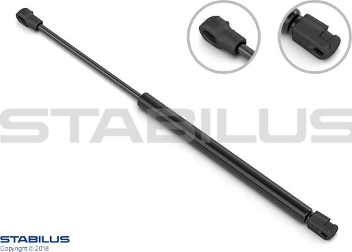 STABILUS 725367 - Газова пружина, кришка багажник autocars.com.ua