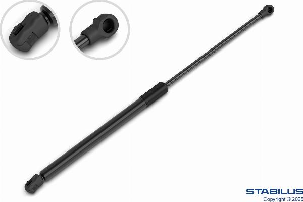 STABILUS 730207 - Газова пружина, кришка багажник autocars.com.ua