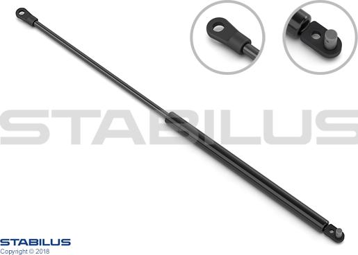 STABILUS 7303DE - Газова пружина, кришка багажник autocars.com.ua