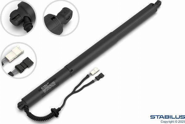 STABILUS 757213 - Електромотор, задні двері autocars.com.ua