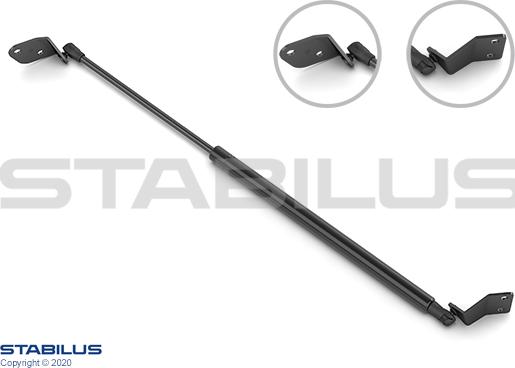 STABILUS 773683 - Газова пружина, кришка багажник autocars.com.ua