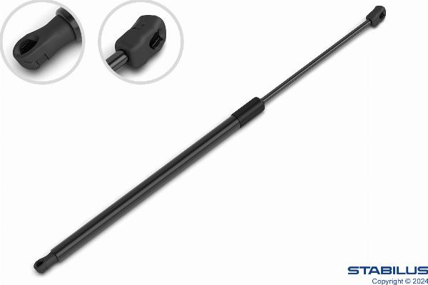 STABILUS 832738 - Газова пружина, кришка багажник autocars.com.ua