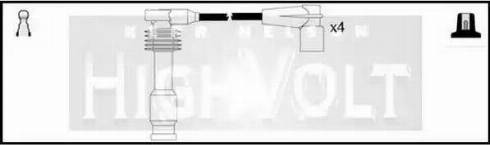 Standard OEF002 - Комплект проводів запалювання autocars.com.ua