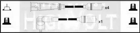 Standard OEF1014 - Комплект проводов зажигания autodnr.net