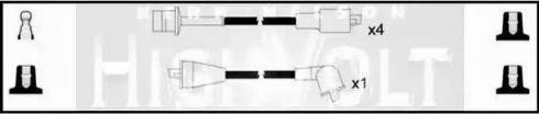 Standard OEF198 - Комплект проводов зажигания avtokuzovplus.com.ua