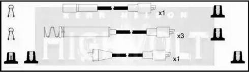 Standard OEF211 - Комплект проводов зажигания autodnr.net