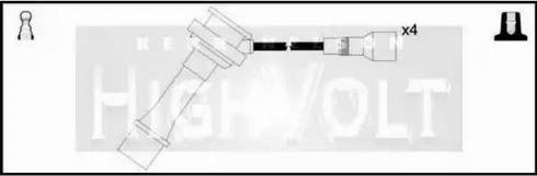 Standard OEF315 - Комплект проводів запалювання autocars.com.ua