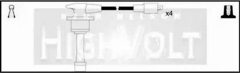 Standard OEF316 - Комплект проводів запалювання autocars.com.ua