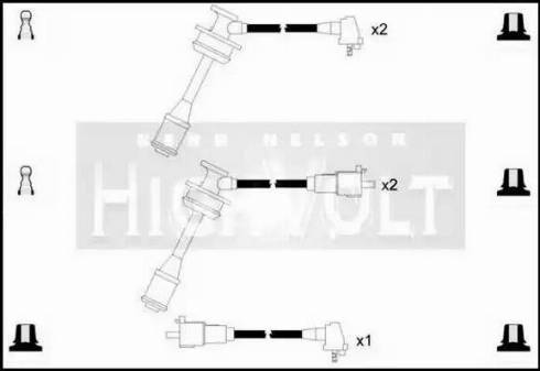 Standard OEF370 - Комплект проводов зажигания avtokuzovplus.com.ua