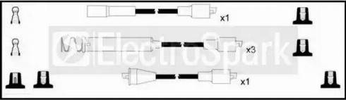 Standard OEK003 - Комплект проводов зажигания autodnr.net