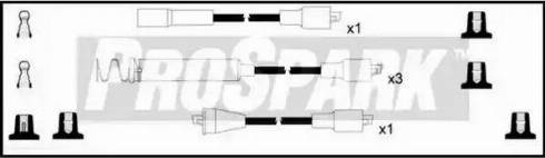 Standard OES107 - Комплект проводов зажигания autodnr.net