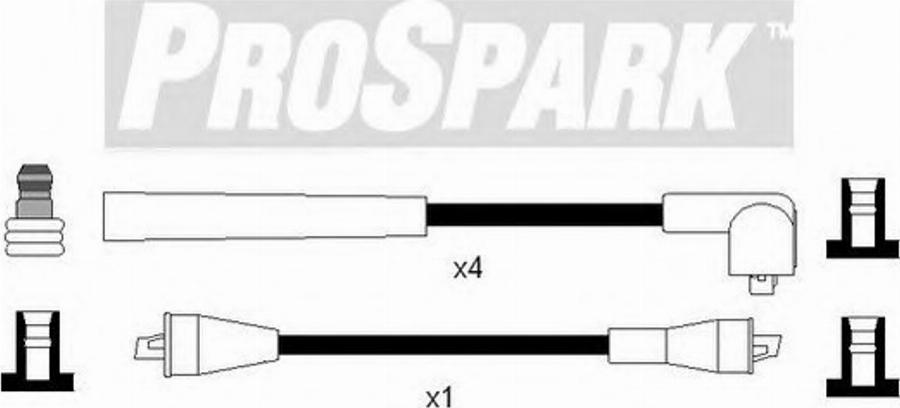 Standard OES154 - Комплект проводов зажигания autodnr.net