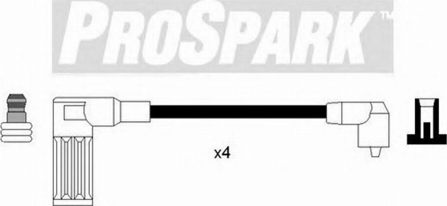 Standard OES293 - Комплект проводов зажигания avtokuzovplus.com.ua