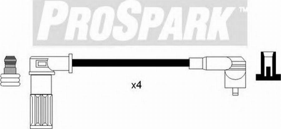 Standard OES683 - Комплект проводов зажигания avtokuzovplus.com.ua