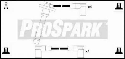 Standard OES883 - Комплект проводів запалювання autocars.com.ua