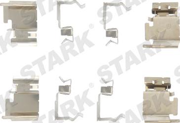 Stark SKAK-1120004 - Комплектуючі, колодки дискового гальма autocars.com.ua