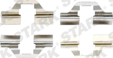 Stark SKAK-1120005 - Комплектуючі, колодки дискового гальма autocars.com.ua