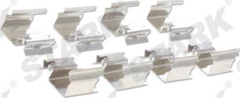 Stark SKAK-1120012 - Комплектуючі, колодки дискового гальма autocars.com.ua