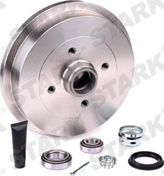 Stark SKBDM-0800151 - Гальмівний барабан autocars.com.ua