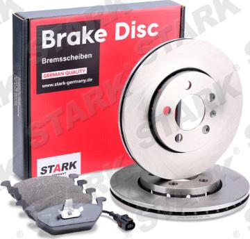 Stark SKBK-1090002 - Комплект гальм, дисковий гальмівний механізм autocars.com.ua