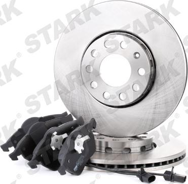 Stark SKBK-1090005 - Комплект гальм, дисковий гальмівний механізм autocars.com.ua