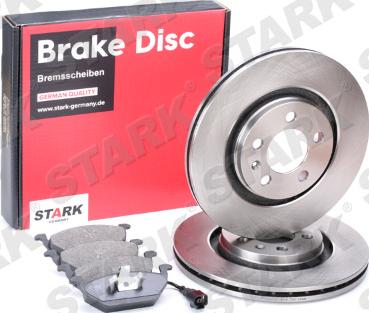 Stark SKBK-1090006 - Комплект гальм, дисковий гальмівний механізм autocars.com.ua