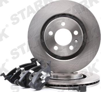 Stark SKBK-1090006 - Комплект гальм, дисковий гальмівний механізм autocars.com.ua