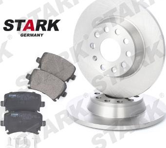 Stark SKBK-1090008 - Комплект гальм, дисковий гальмівний механізм autocars.com.ua