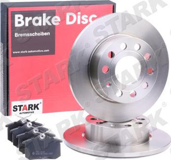 Stark SKBK-1090010 - Комплект гальм, дисковий гальмівний механізм autocars.com.ua