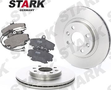 Stark SKBK-1090016 - Комплект гальм, дисковий гальмівний механізм autocars.com.ua