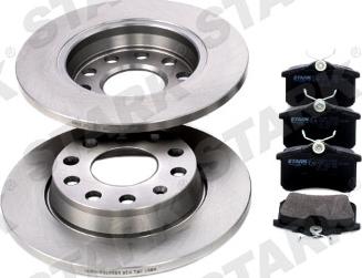 Stark SKBK-1090017 - Комплект гальм, дисковий гальмівний механізм autocars.com.ua