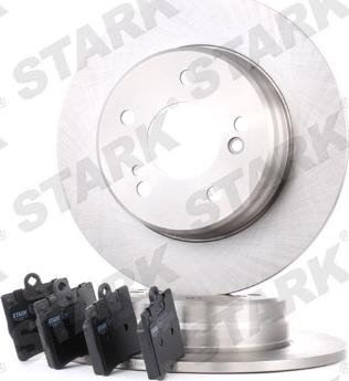 Stark SKBK-1090027 - Комплект гальм, дисковий гальмівний механізм autocars.com.ua