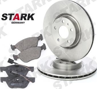 Stark SKBK-1090030 - Комплект гальм, дисковий гальмівний механізм autocars.com.ua