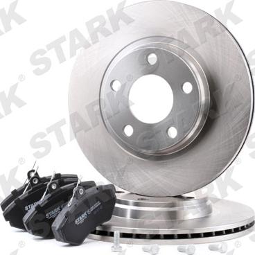 Stark SKBK-1090035 - Комплект гальм, дисковий гальмівний механізм autocars.com.ua