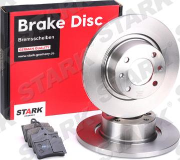 Stark SKBK-1090043 - Комплект гальм, дисковий гальмівний механізм autocars.com.ua