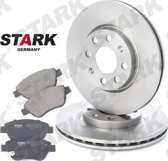 Stark SKBK-1090044 - Комплект гальм, дисковий гальмівний механізм autocars.com.ua