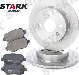 Stark SKBK-1090047 - Комплект гальм, дисковий гальмівний механізм autocars.com.ua