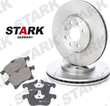 Stark SKBK-1090055 - Комплект гальм, дисковий гальмівний механізм autocars.com.ua