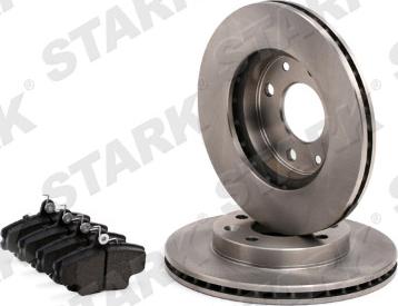 Stark SKBK-1090059 - Комплект гальм, дисковий гальмівний механізм autocars.com.ua