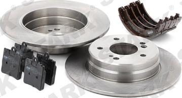 Stark SKBK-1090062 - Комплект гальм, дисковий гальмівний механізм autocars.com.ua