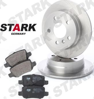 Stark SKBK-1090067 - Комплект гальм, дисковий гальмівний механізм autocars.com.ua