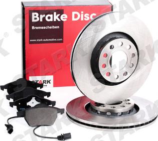 Stark SKBK-1090069 - Комплект гальм, дисковий гальмівний механізм autocars.com.ua