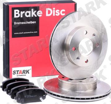 Stark SKBK-1090086 - Комплект гальм, дисковий гальмівний механізм autocars.com.ua