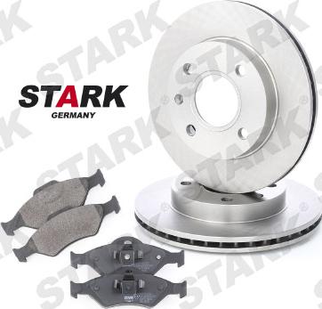 Stark SKBK-1090097 - Комплект гальм, дисковий гальмівний механізм autocars.com.ua