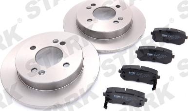 Stark SKBK-1090110 - Комплект гальм, дисковий гальмівний механізм autocars.com.ua