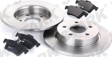 Stark SKBK-1090115 - Комплект гальм, дисковий гальмівний механізм autocars.com.ua