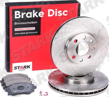 Stark SKBK-1090116 - Комплект гальм, дисковий гальмівний механізм autocars.com.ua