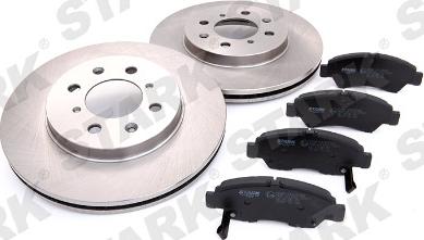 Stark SKBK-1090120 - Комплект гальм, дисковий гальмівний механізм autocars.com.ua